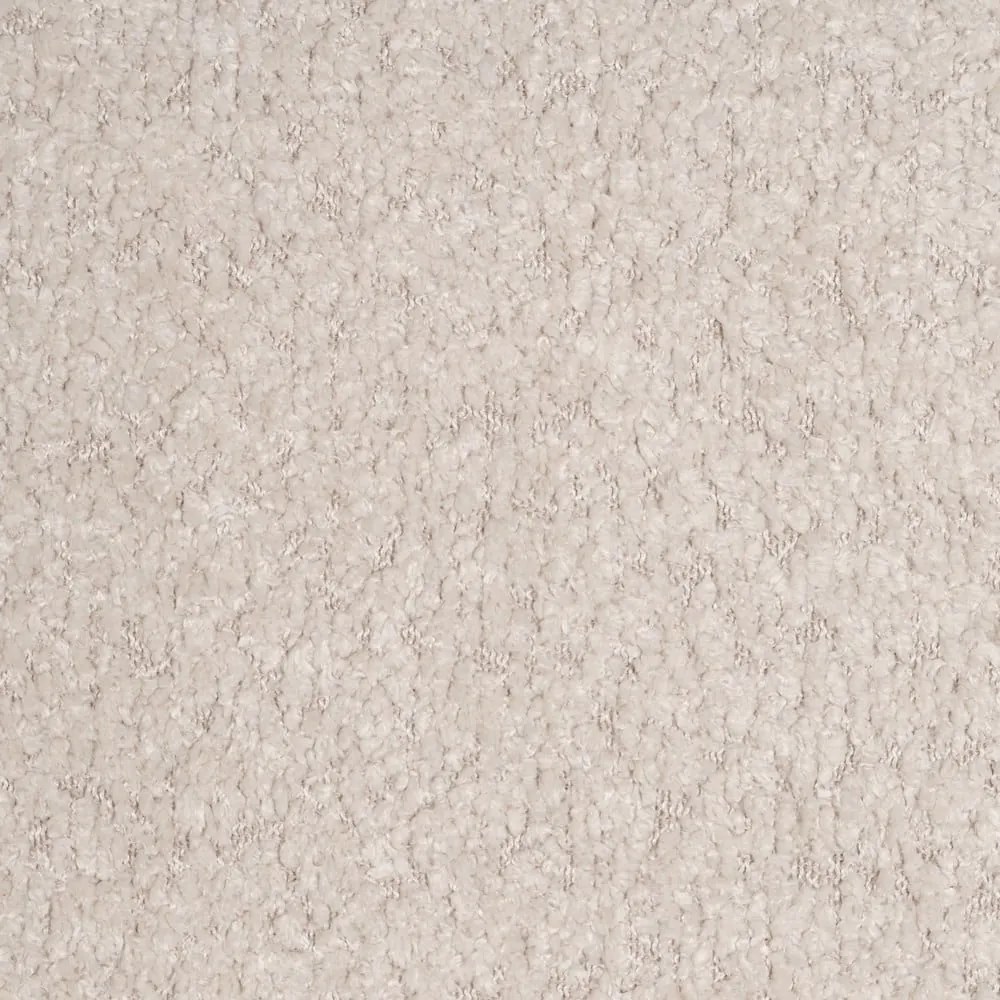 Fotoliu bej cu tapițerie din țesătură bouclé – Ixia