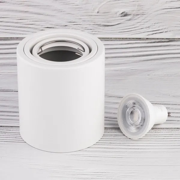 Spot LED TUBA 1xGU10/5W/230V 4000K alb