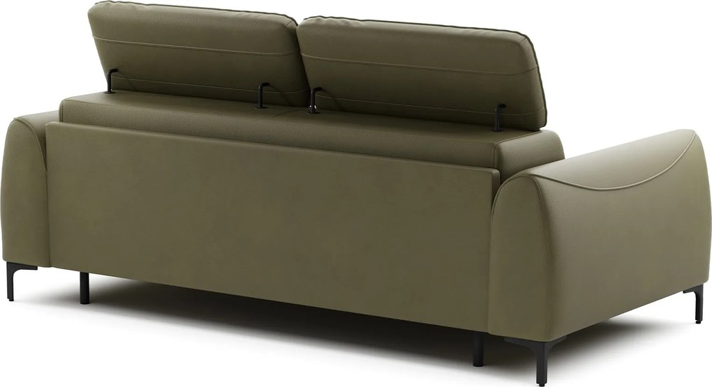 Canapea lemn masiv Monza Extensibila –96 cm, 208 × 101 × 82 cm