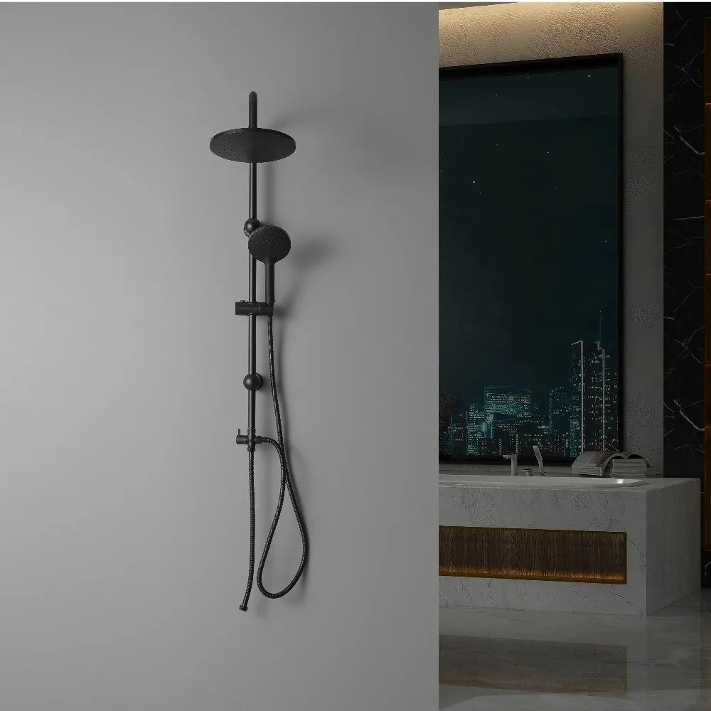 Set de duș Corina Black fără baterie