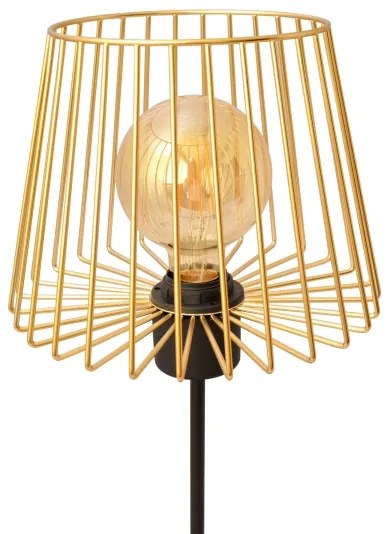 Lampă de masă TORRI 1xE27/15W/230V auriu/negru