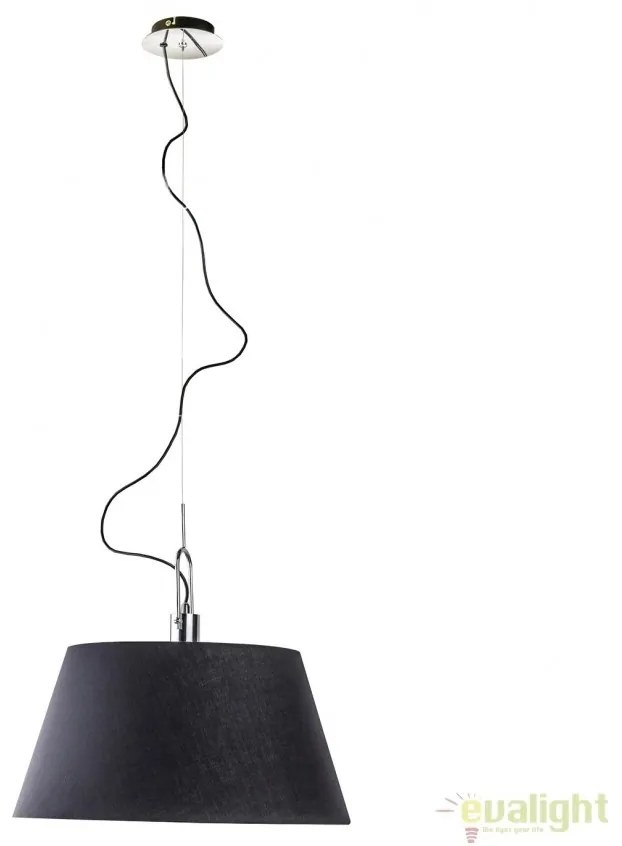 Lustra / Pendul design modern 50cm Alicante BK