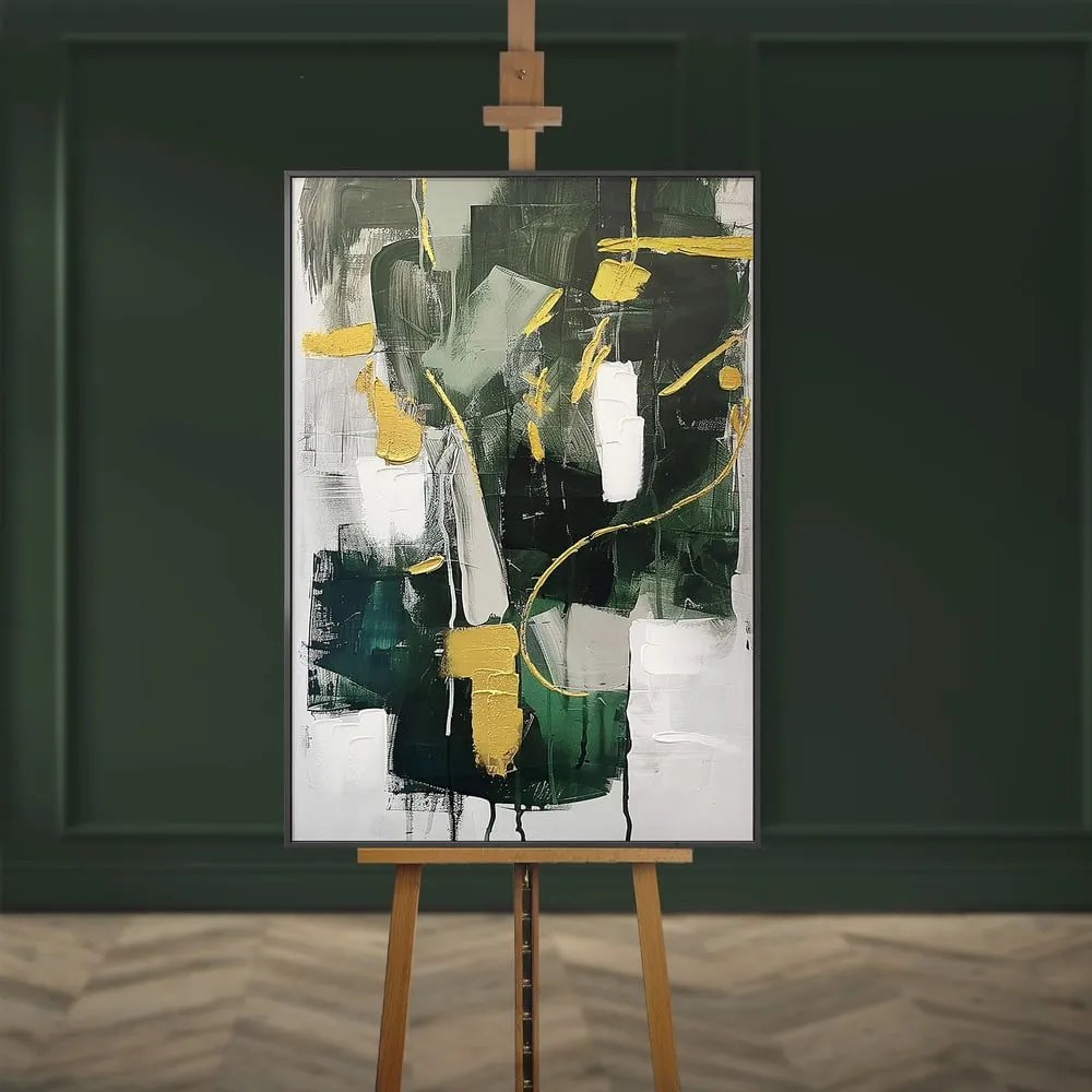 Tablou cu detalii pictate manual 70x100 cm For – Styler