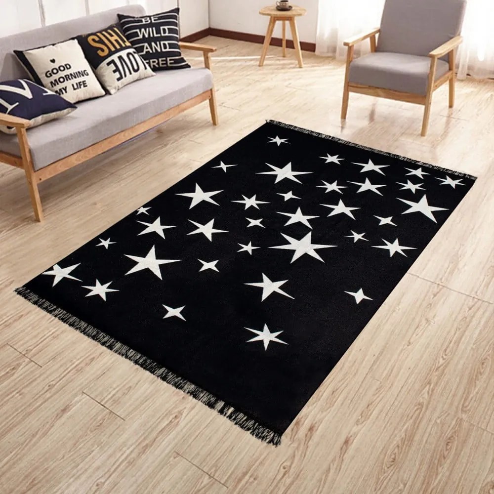 Covor lavabil cu 2 fețe Kate Louise Milkyway, 120 x 180 cm