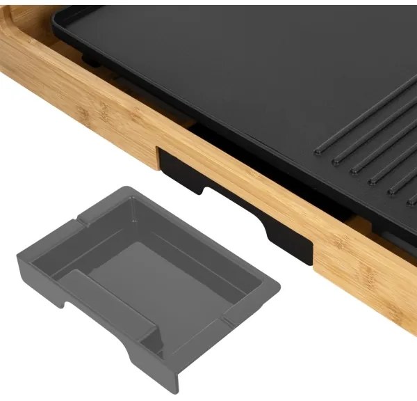 Grătar electric de masă 1800W/230V bambus Sencor