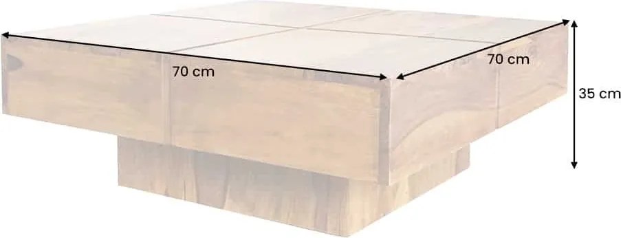 Masuta din lemn Bolt 70cm Sheesham