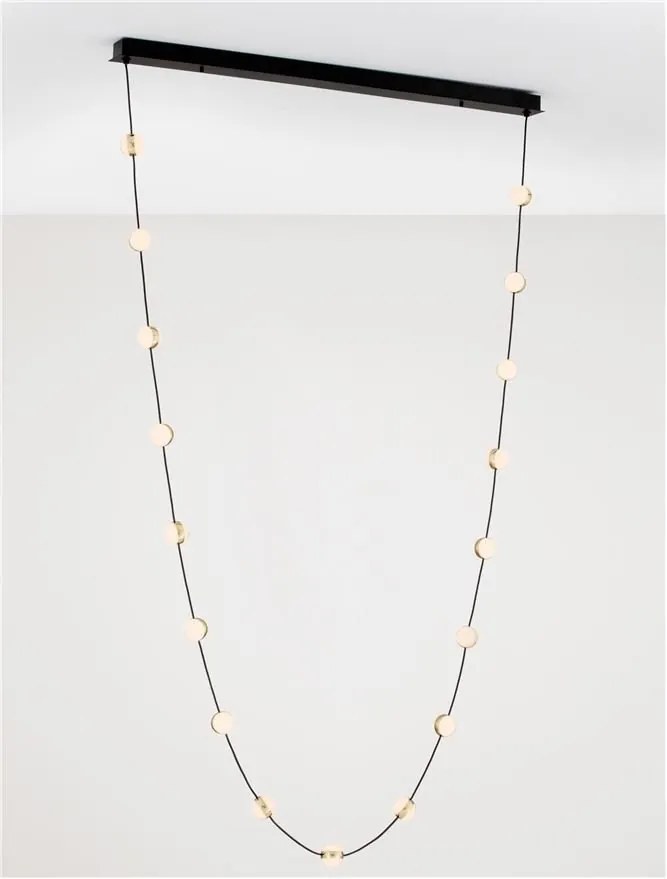 Lustra LED suspendata, deosebita design lux ALCINOE
