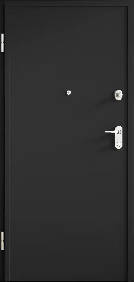 Usa metalica de intrare in apartament antiefractie RC3 - Dierre SPARTA 8 + Contratoc DR, Usa Gri Antracit + Toc Negru