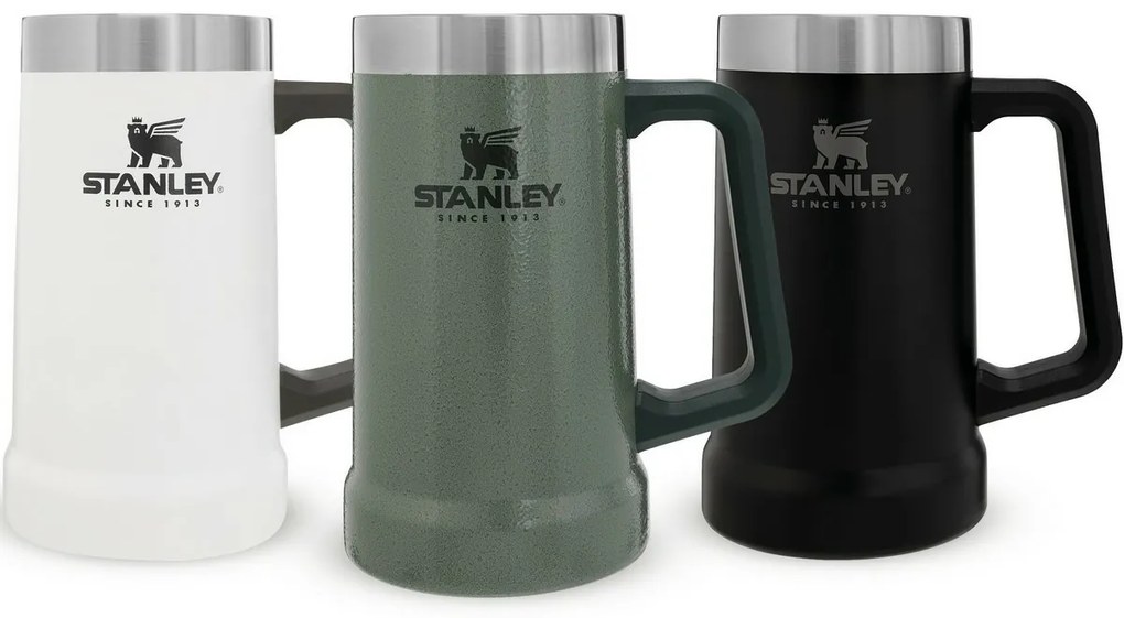 Stanley Korbel pentru bere Big Grip Beer Stein 700ml Matte Black Pebble