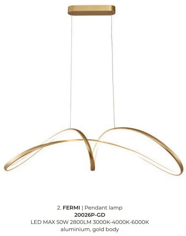 Lustra LED design moderna FERMI