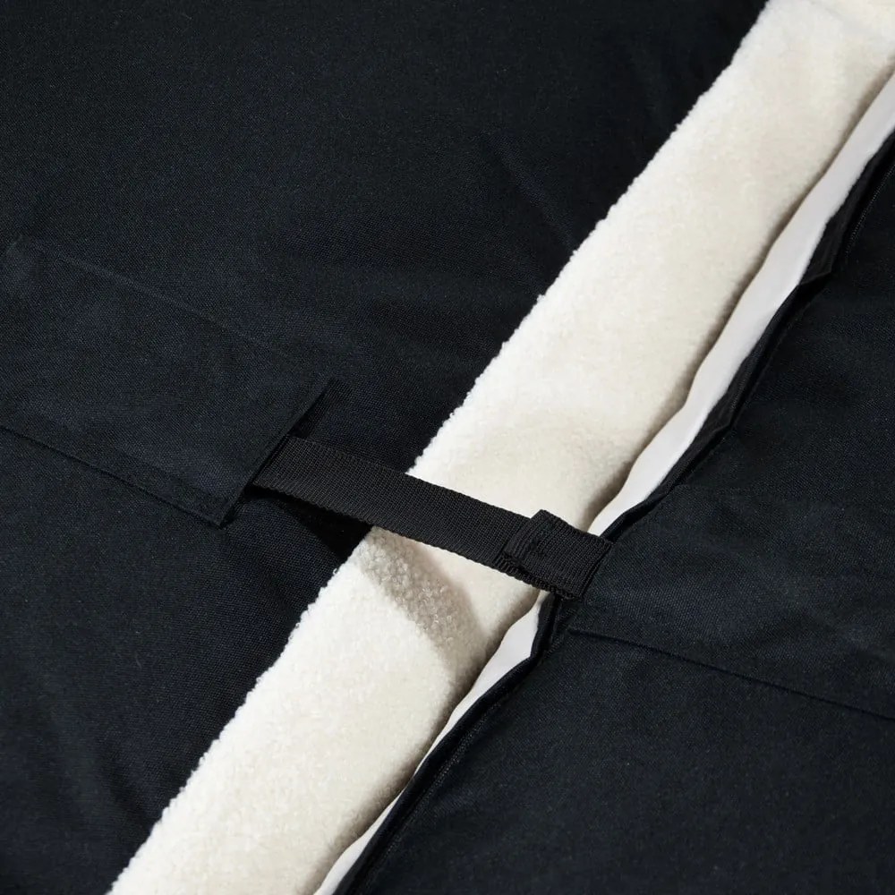 Fotoliu bean bag crem cu tapițerie din țesătură bouclé Mass Corner 150 Right – SLOWDOWN