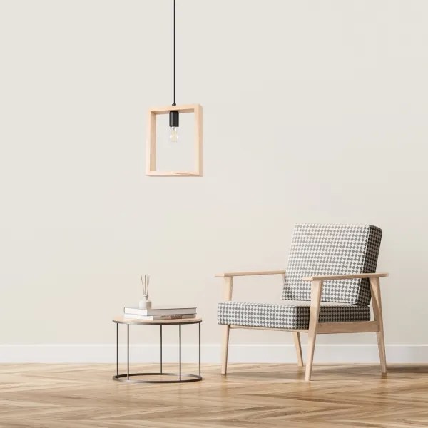 Lustră pe cablu Sollux SL.1310 ARIES 1xE27/15W/230V bej