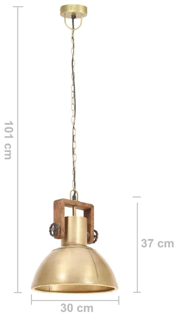 Lampa suspendata industriala, 25 W, aramiu, 30 cm, E27, rotund Alama,    30 cm, 1