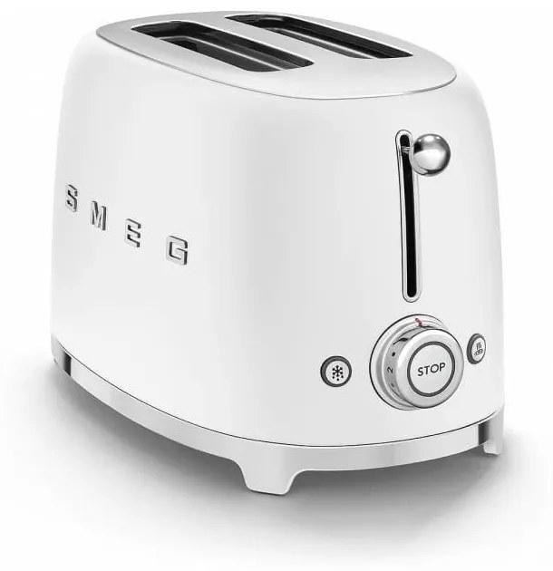 Prăjitor de pâine alb 50's Retro Style – SMEG