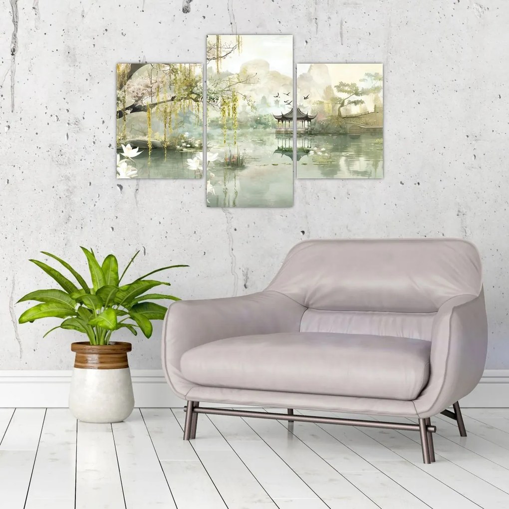 Tablou - Lac Chinezesc (90x60 cm)