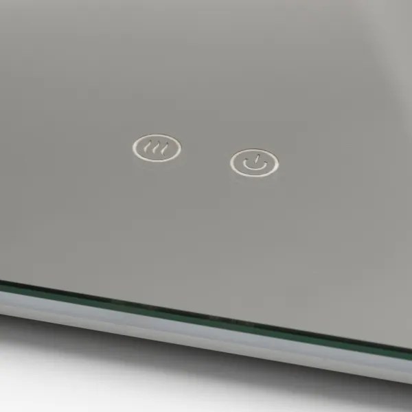 Brilagi - Oglindă de baie cu LED reglabilă, cu încălzire anti-abur și iluminare integrată DIANA LED/17W/230V 60x60 cm IP44