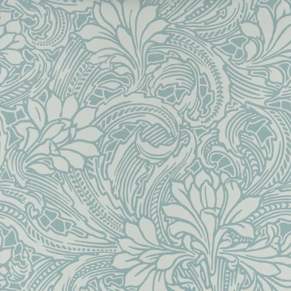 Tapet Eden, Soft Teal, 1838 Wallcoverings, 5.3mp / rola