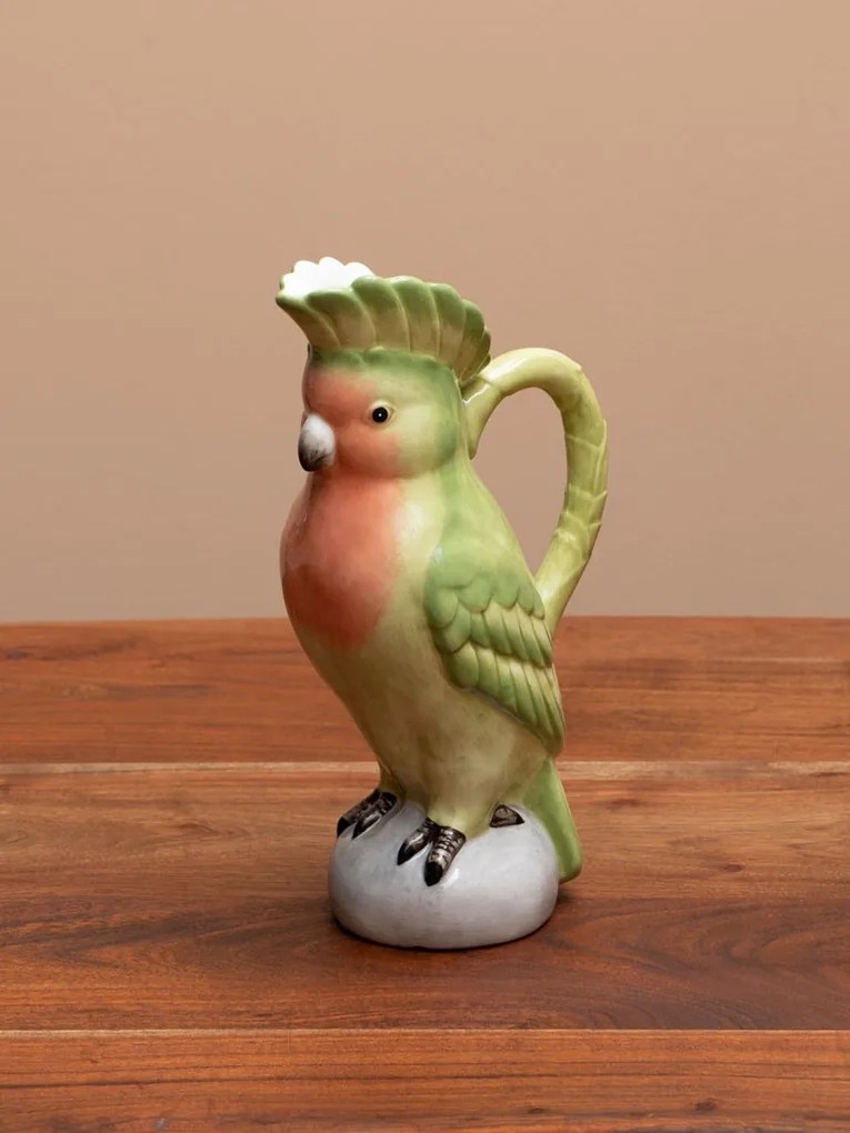 Carafa din ceramica, model papagal, Parrot