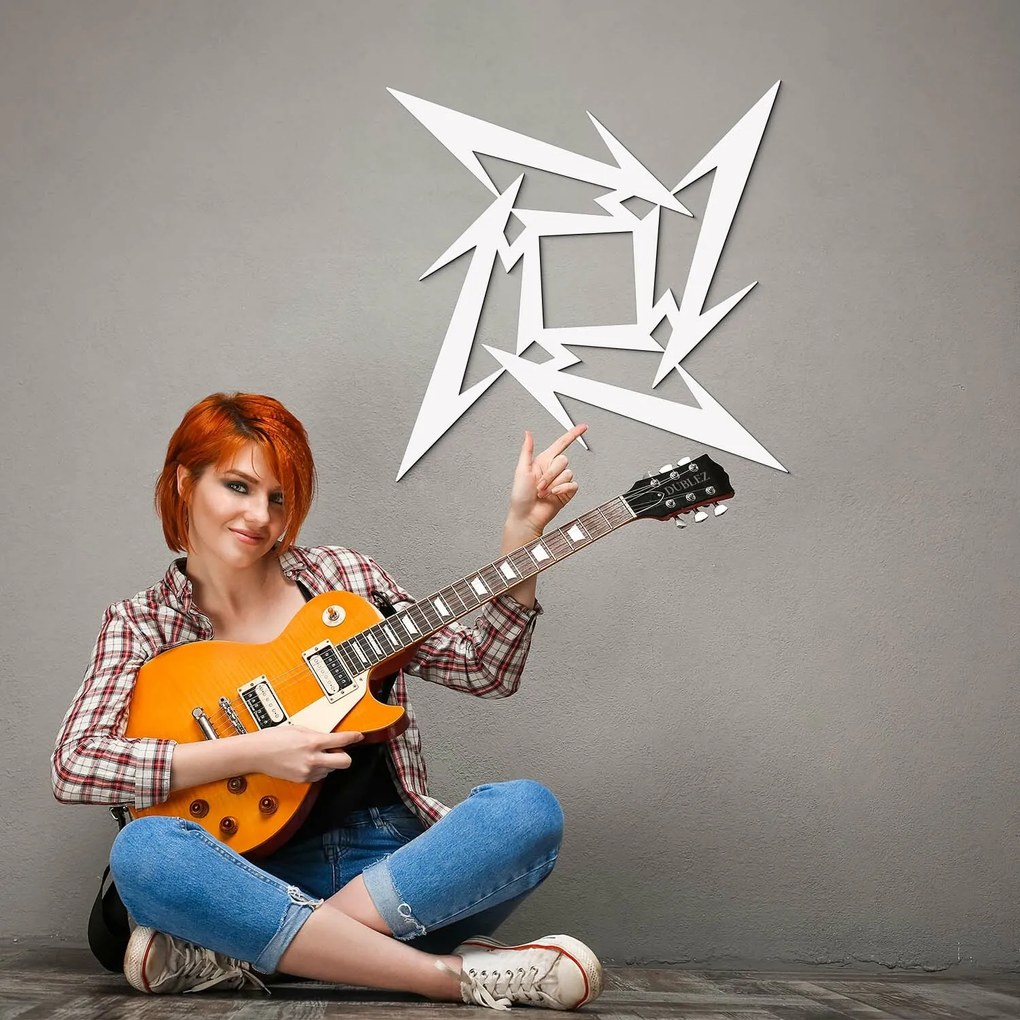 DUBLEZ | Simbol din lemn - Metallica Ninja Star