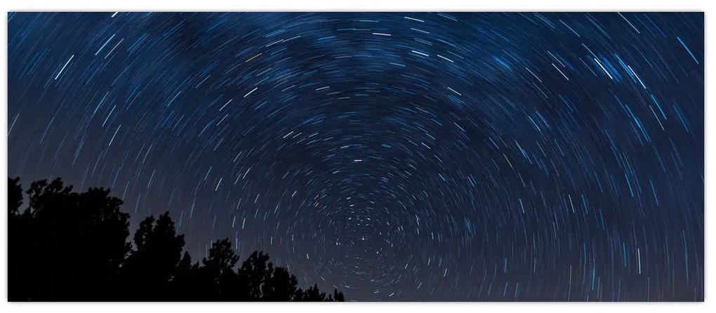 Tabloul cu cerul nocturn (120x50 cm)