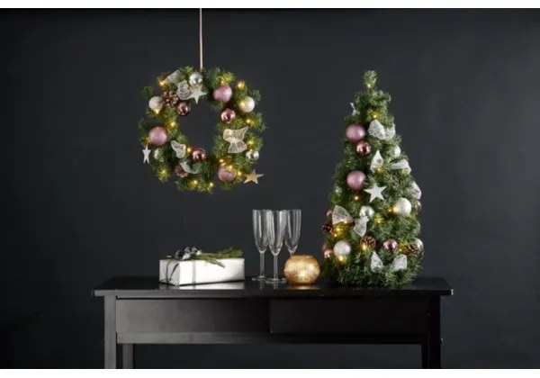 Decorațiune LED de Crăciun NOEL 42xLED/0,064W/3xAA Eglo 410861