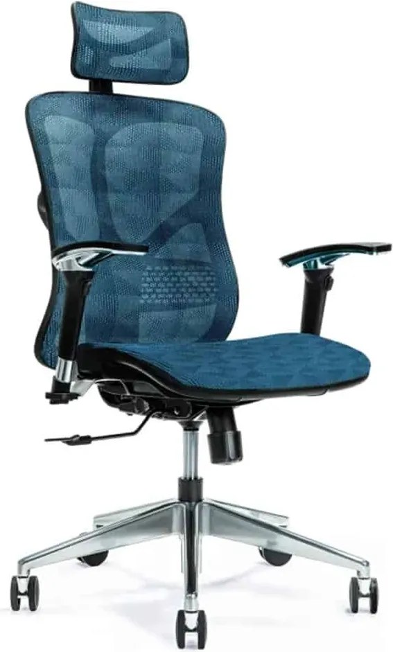 Scaun lemn masiv de birou ErgoFlex - Verde