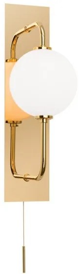Aplica de perete design modern PIPES, 24K gold plated