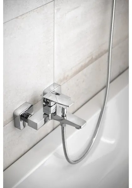 Baterie pentru cadă Sapho TURSI, crom lucios