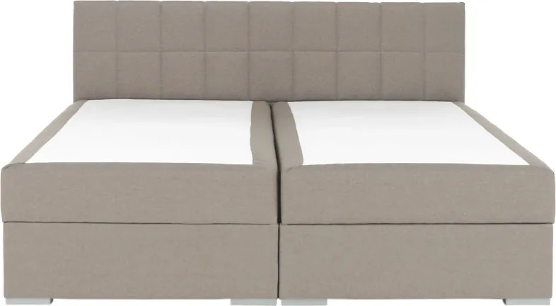 Pat tip BOXSPRING 180x200, taupe gri-maro, FERATA TV KOMFORT