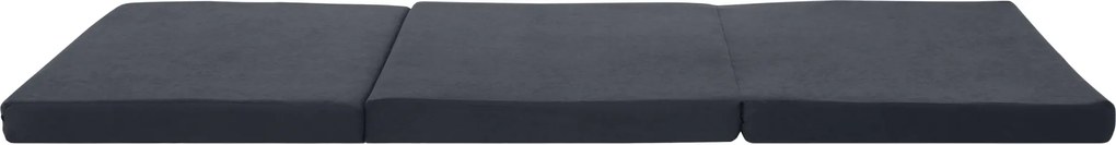 Saltea pliabilă, spumă, 65x180, gri, LEVI 65