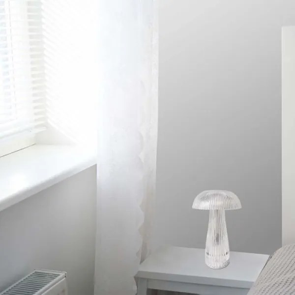 Lampă de birou LED reglabilă, reîncărcabilă, 1W, 5V, 3000-6000K, 1800 mAh, clară