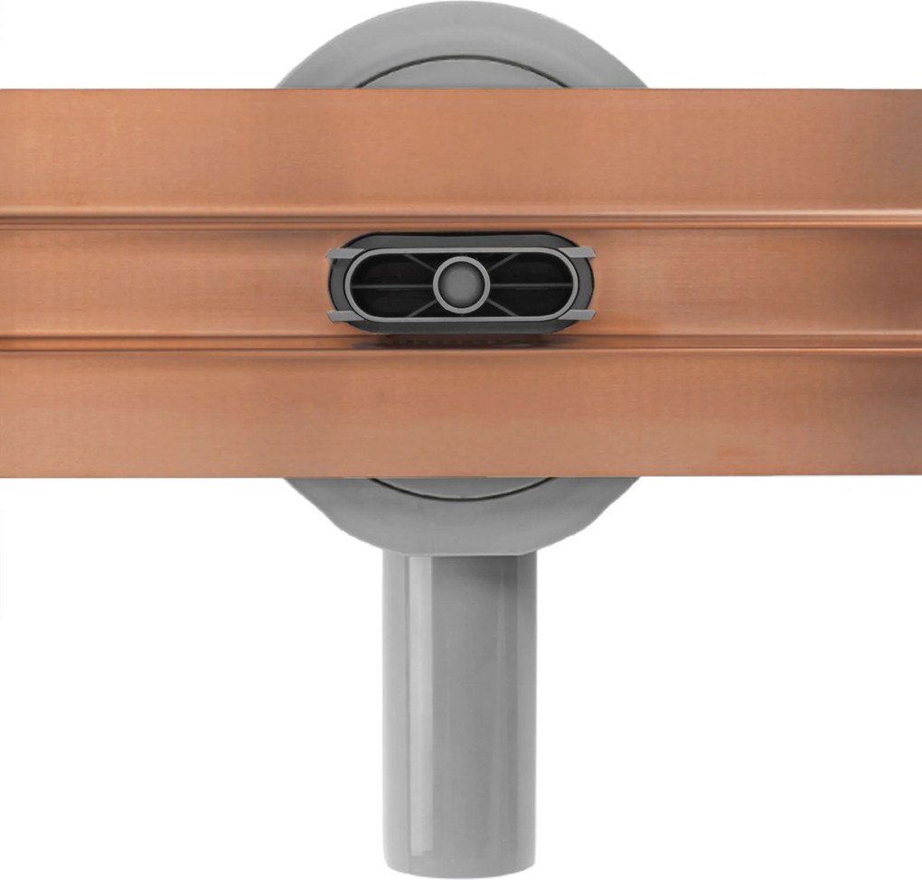 Rigola dus REA Neox Slim pro Brushed Copper 100