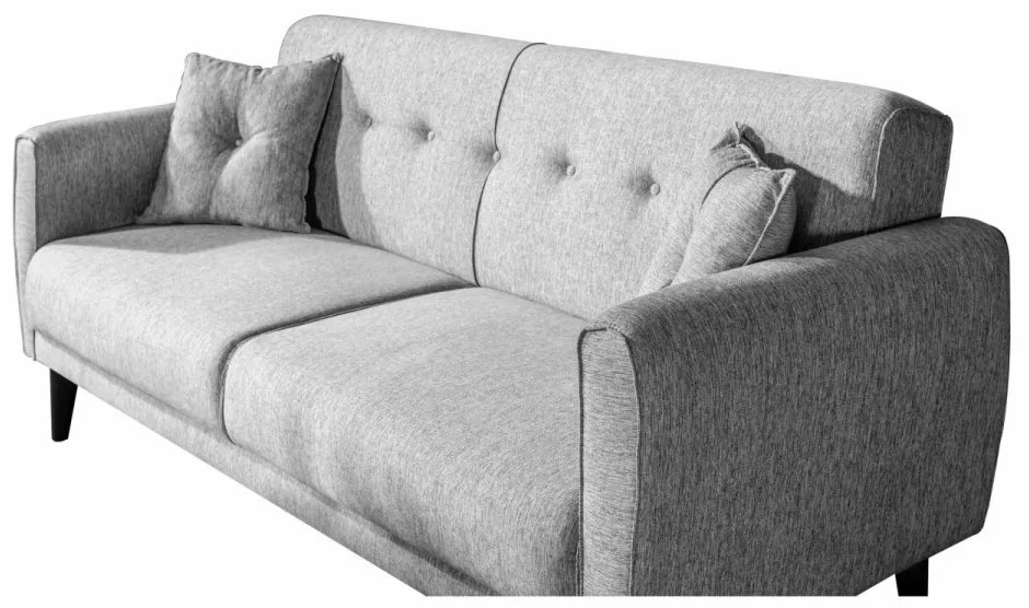 Set Canapea Extensibilă si Fotoliu Aria - S, Gri