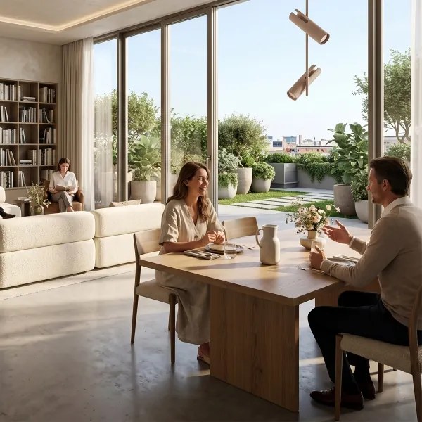 Brilagi - Pendul pe tijă BRANCH 2xGU10/30W/230V bej
