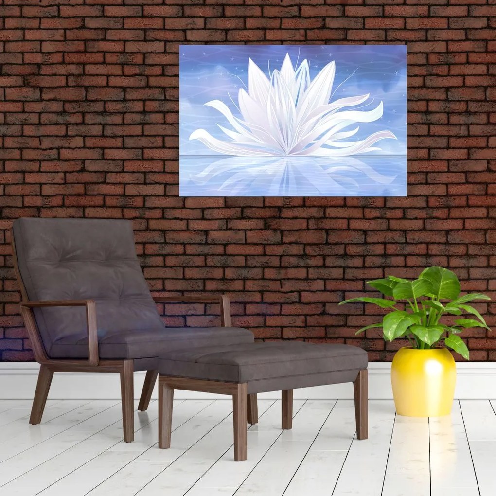 Tablou - Floare de lotus (90x60 cm)