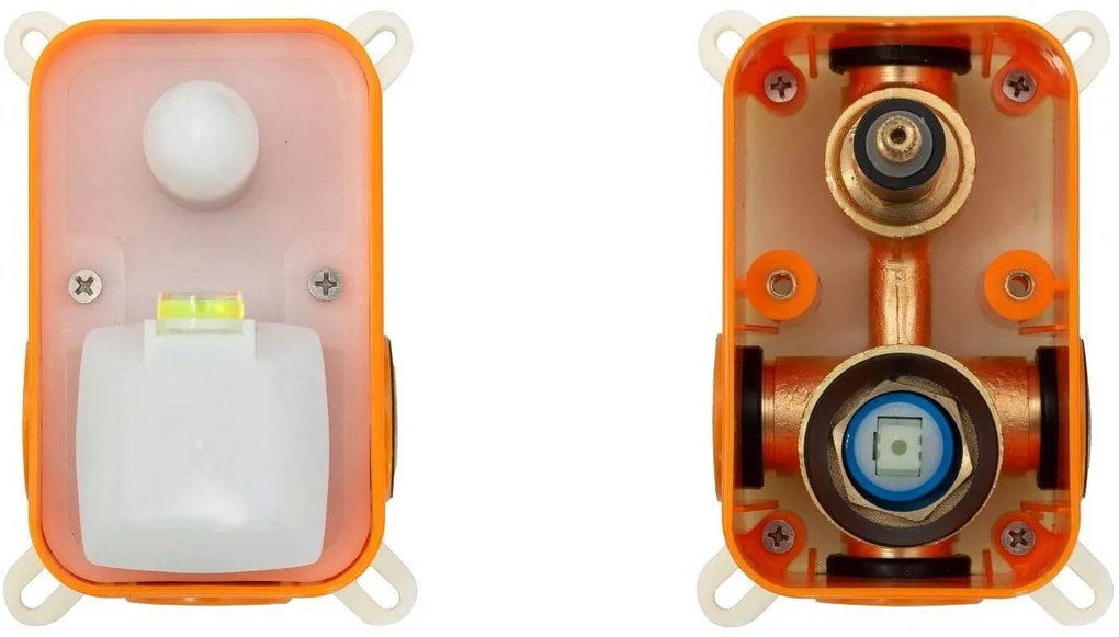 Set de duș incastrat Rea Lungo WHITE Matt + BOX