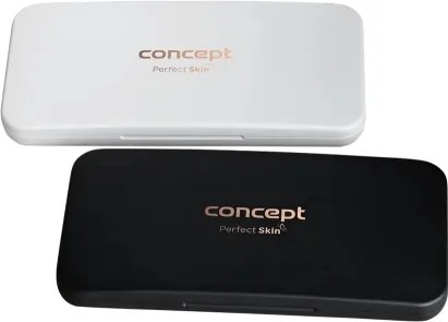 Concept KZ2020 - Oglindă cosmetică LED PERFECT SKIN 1,5W/5V 300 mAh, neagră