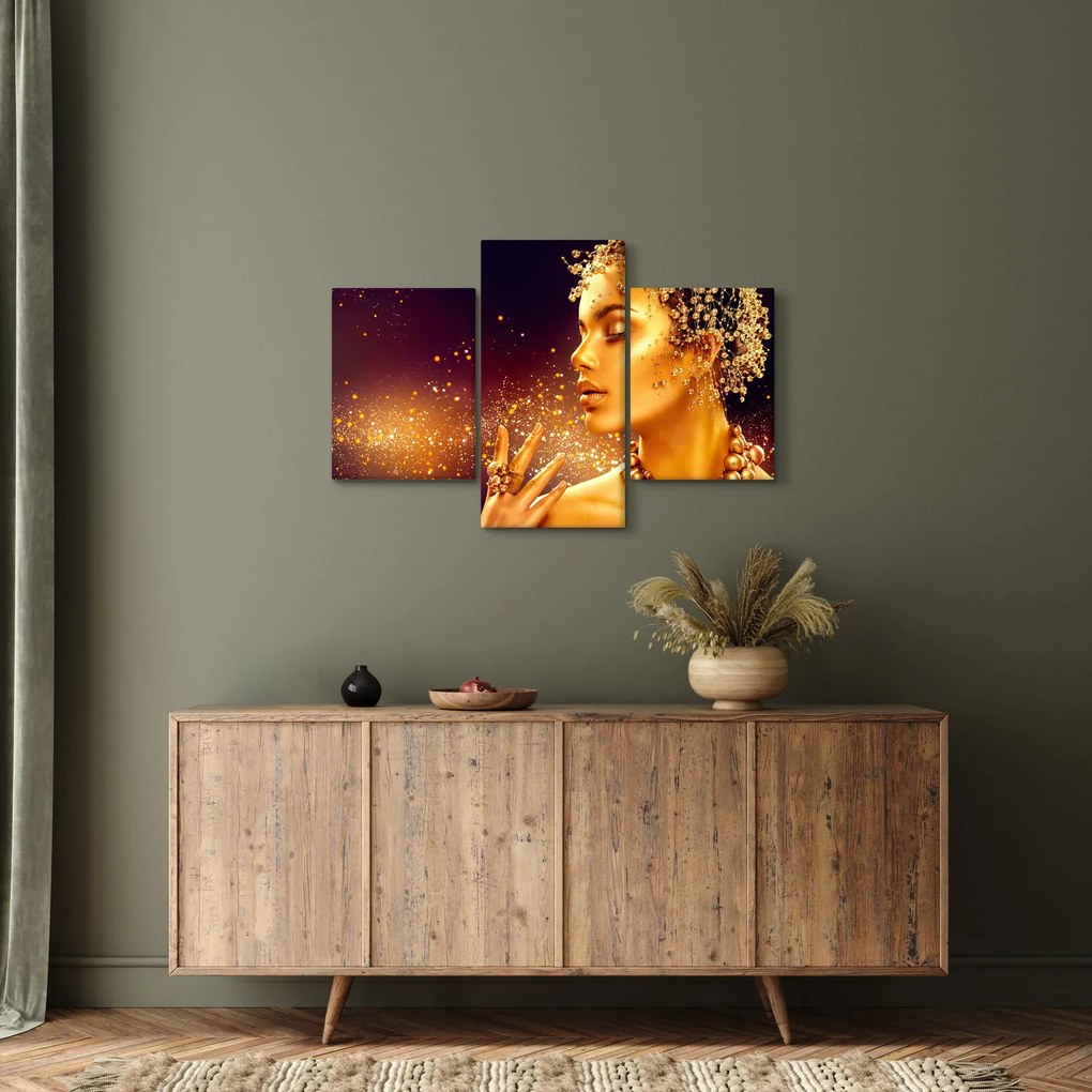 Tablou - Regina de aur (90x60 cm)