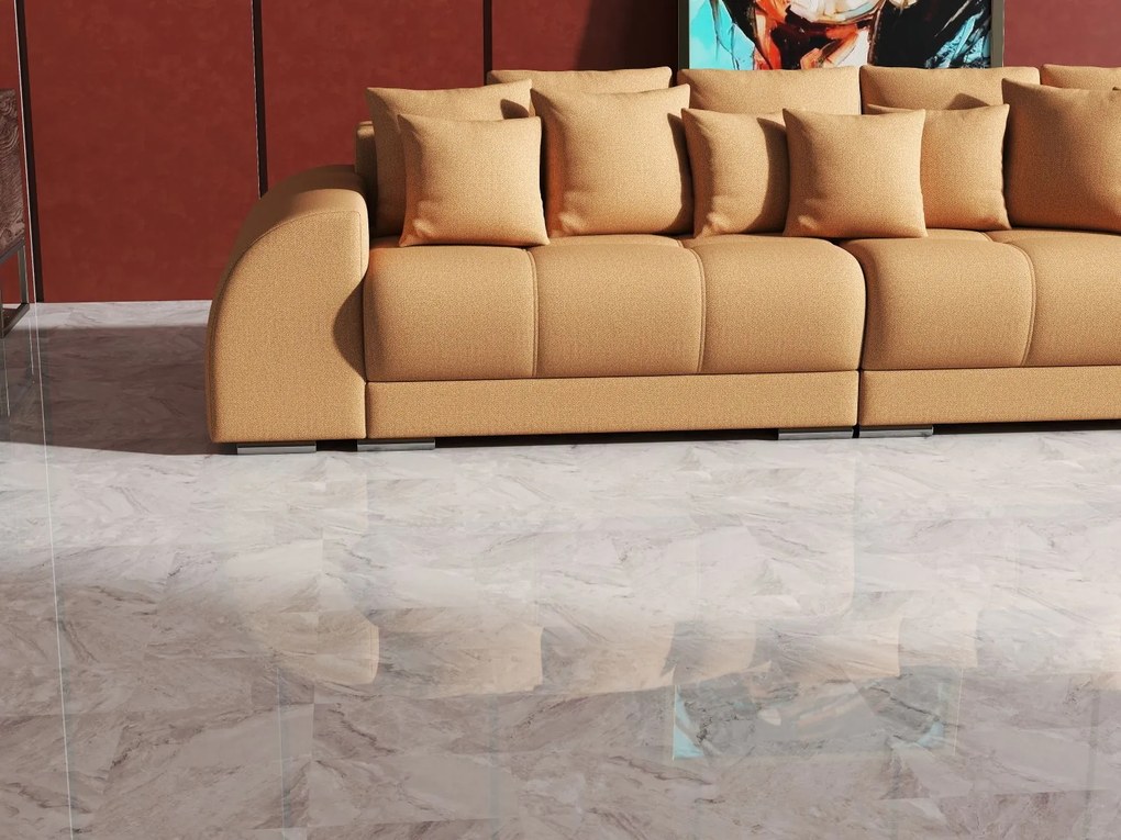 Canapea extensibilă dumonde cu 2 lăzi de depozitare si sezut confortabil din spuma high-density, Verona Enjoy Mango 310x100 cm