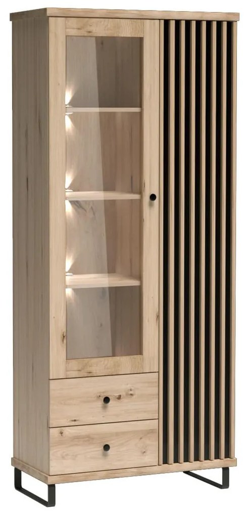 Vitrină Claudi 02 (Stejar artisan). 1055486