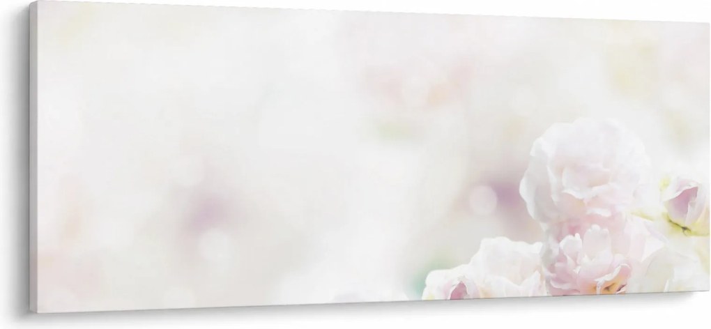 Tablou cu flori fragede (120x50 cm)
