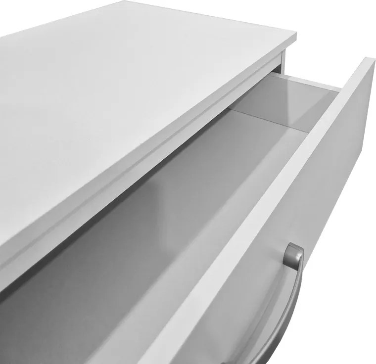 Dulap cu sertare, Athos, Alb, 80x40x79 cm