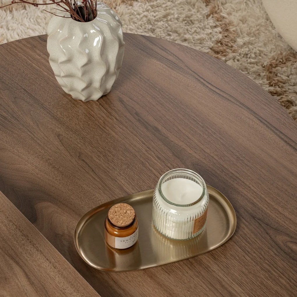Masă de cafea Orion Walnut White