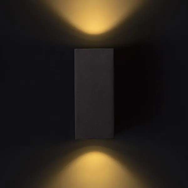 Aplică LED de exterior KUBI 2xLED/3W/230V IP54 RED-Design Rendl-R12028