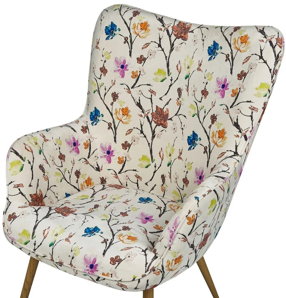 Fotoliu cu taburet Vince (multicolor) . 1076358