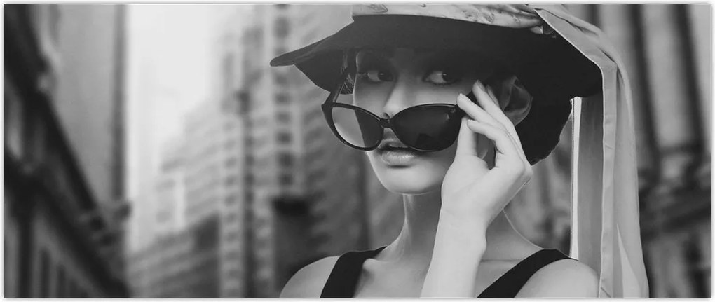 Tablou cu femeie (120x50 cm)