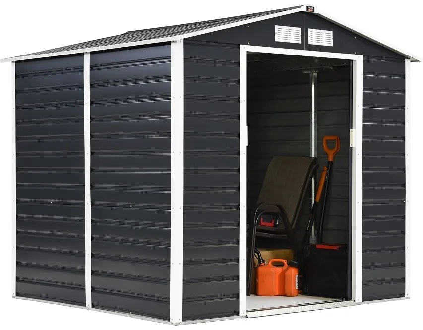 Casa de scule din metal Lahti 2,1 x 1,9 m Magazin Boss antracit