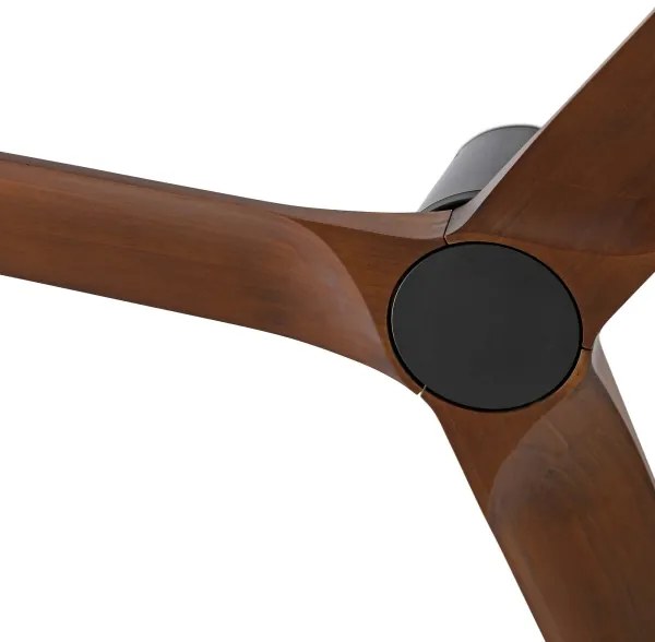 FARO 33837WT - Ventilator tavan HEYWOOD TUB pin/ negru Ø 90 cm WT + DO