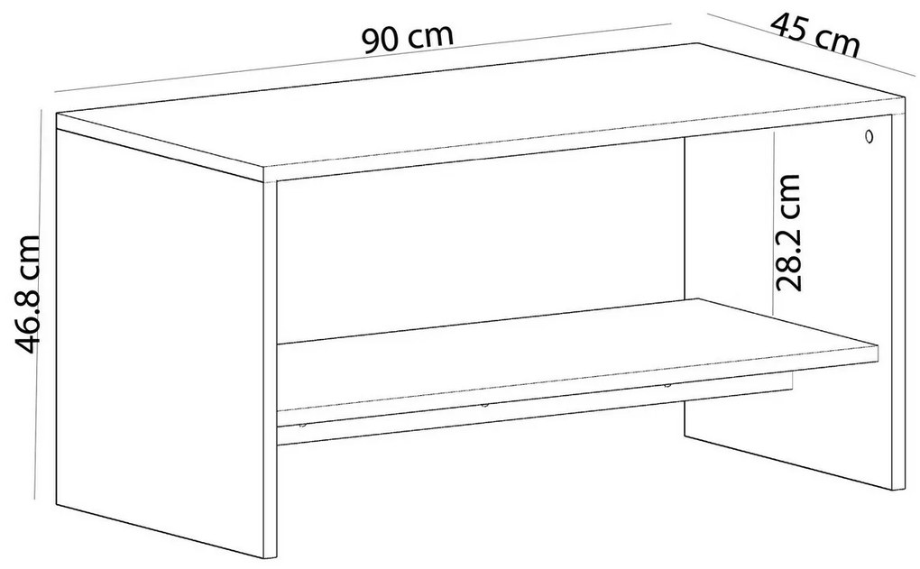 Măsuță de cafea Apollon Marble