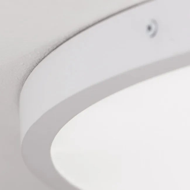 Plafoniera LED moderna design slim Lero 60cm alba